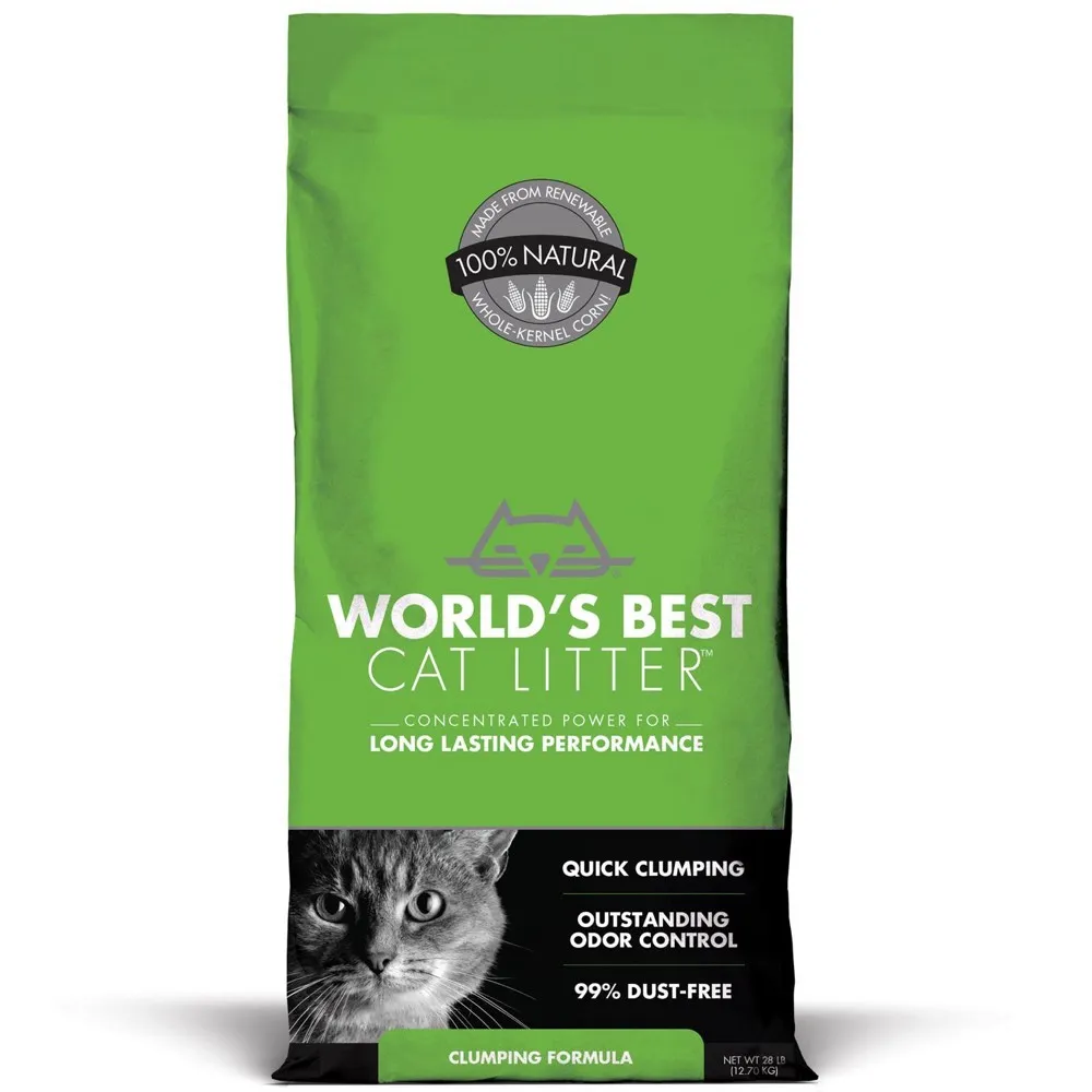 20% OFF: World's Best Cat Litter Clumping Corn Kernel Cat Litter