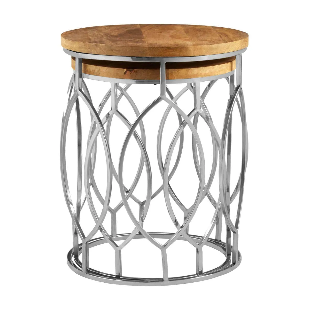 Agra Set Of 2 Side Tables