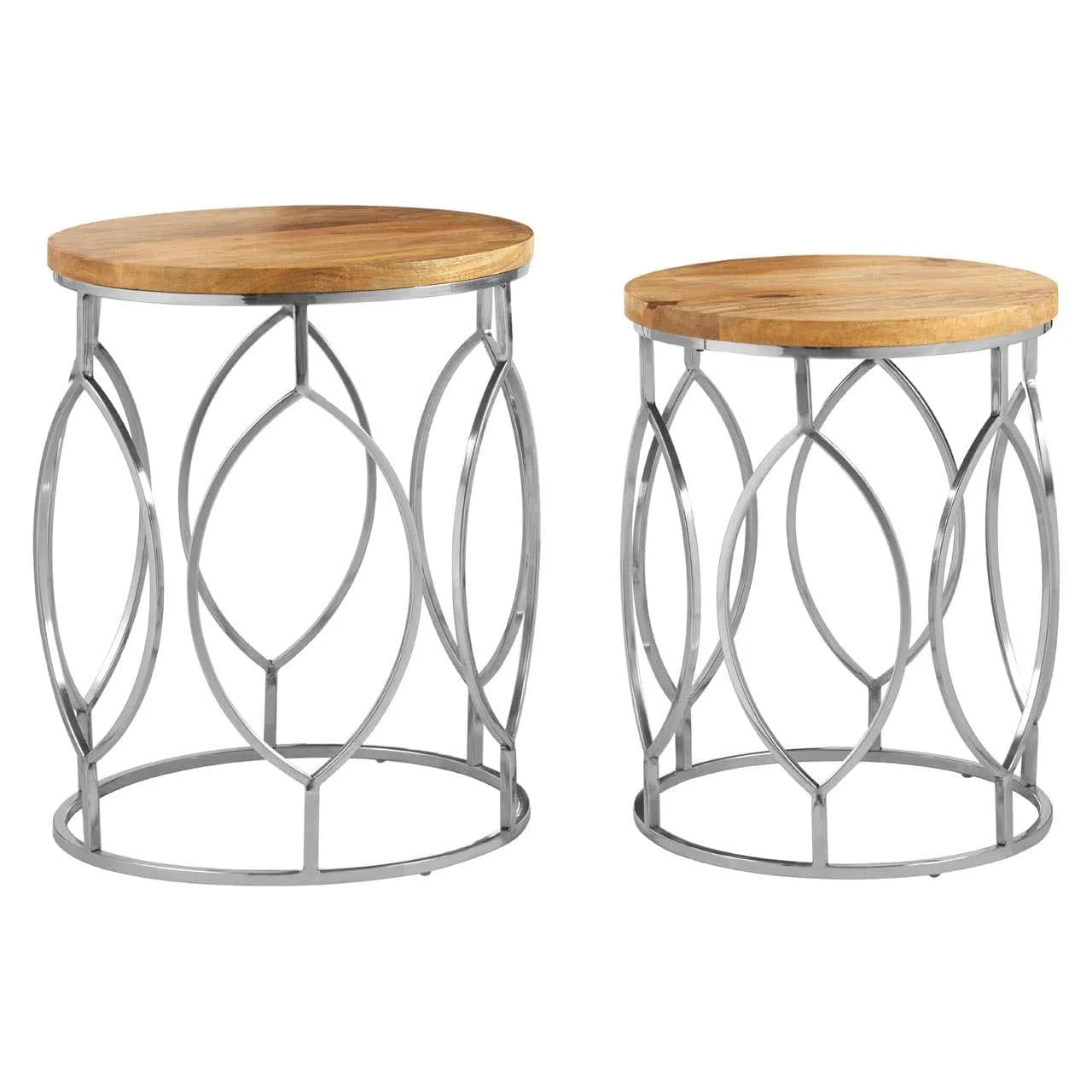 Agra Set Of 2 Side Tables