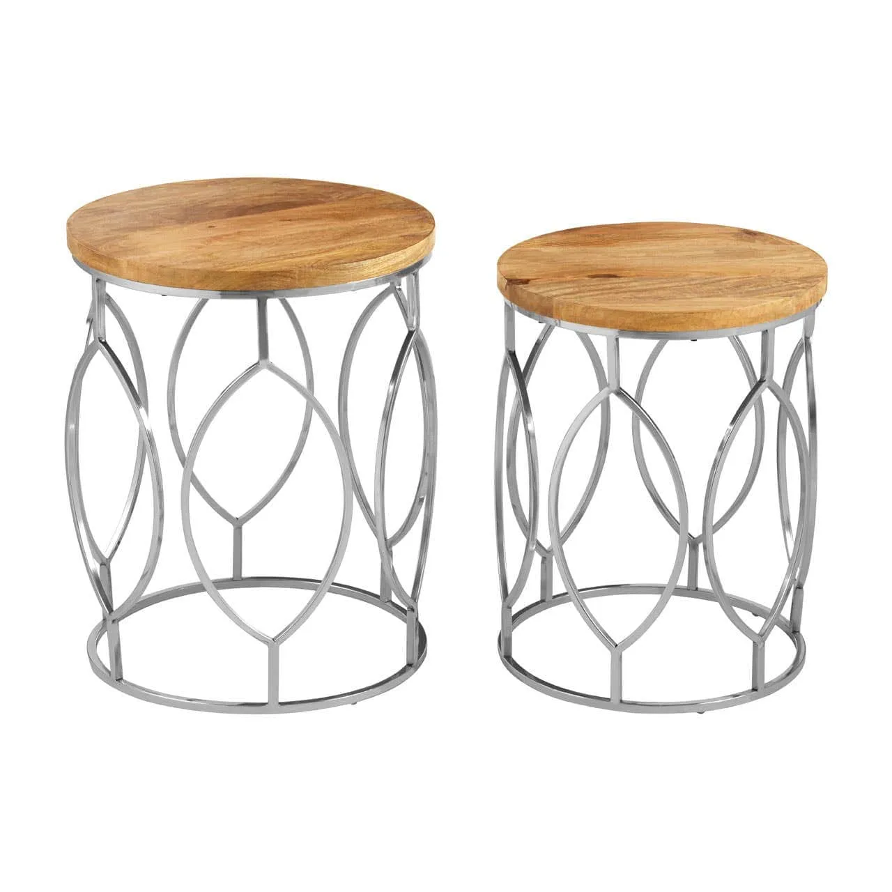 Agra Set Of 2 Side Tables