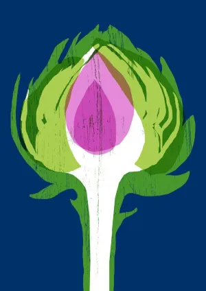 Artichoke Greetings Card