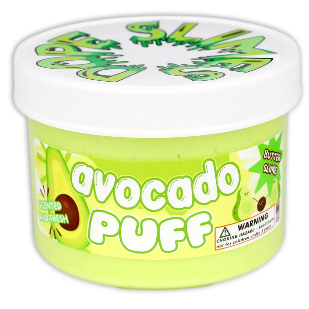 Avocado Puff Slime