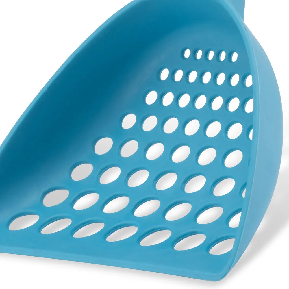 Beco Bamboo Cat Litter Scoop Blue