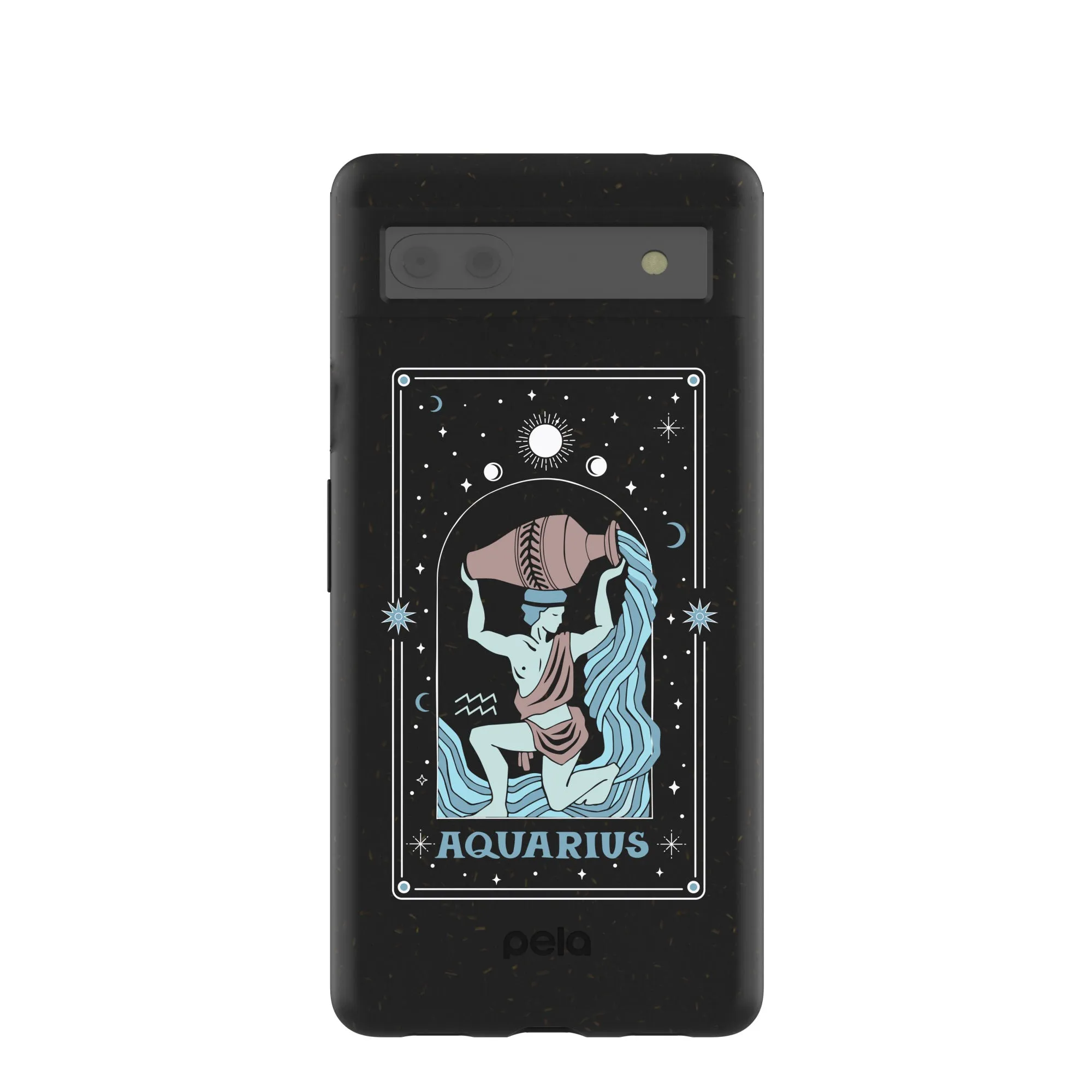 Black Aquarius Google Pixel 6a Case