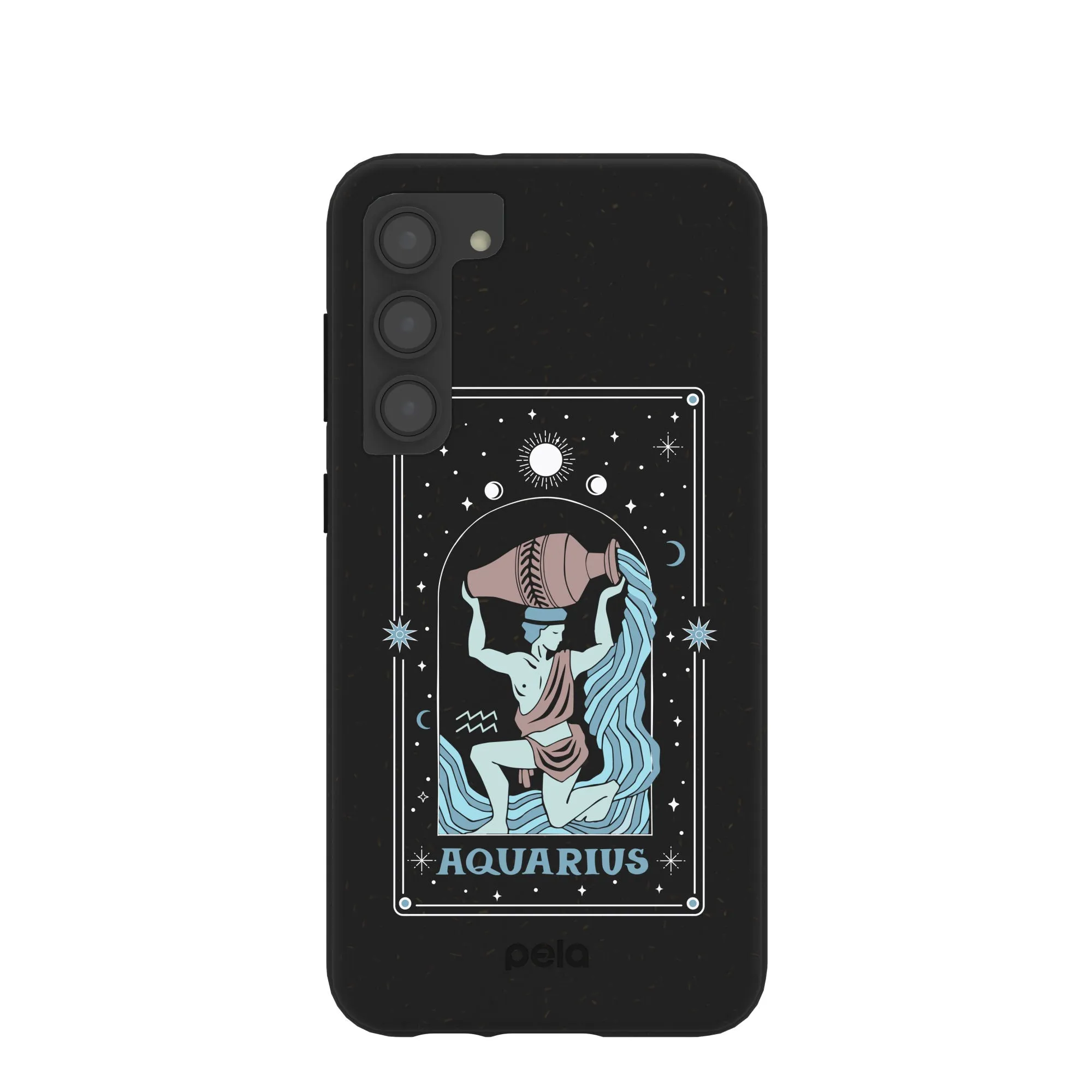 Black Aquarius Samsung Galaxy S23 (Plus) Case