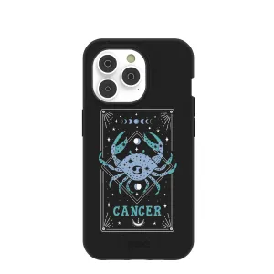 Black Cancer iPhone 14 Pro Case with MagSafe Module