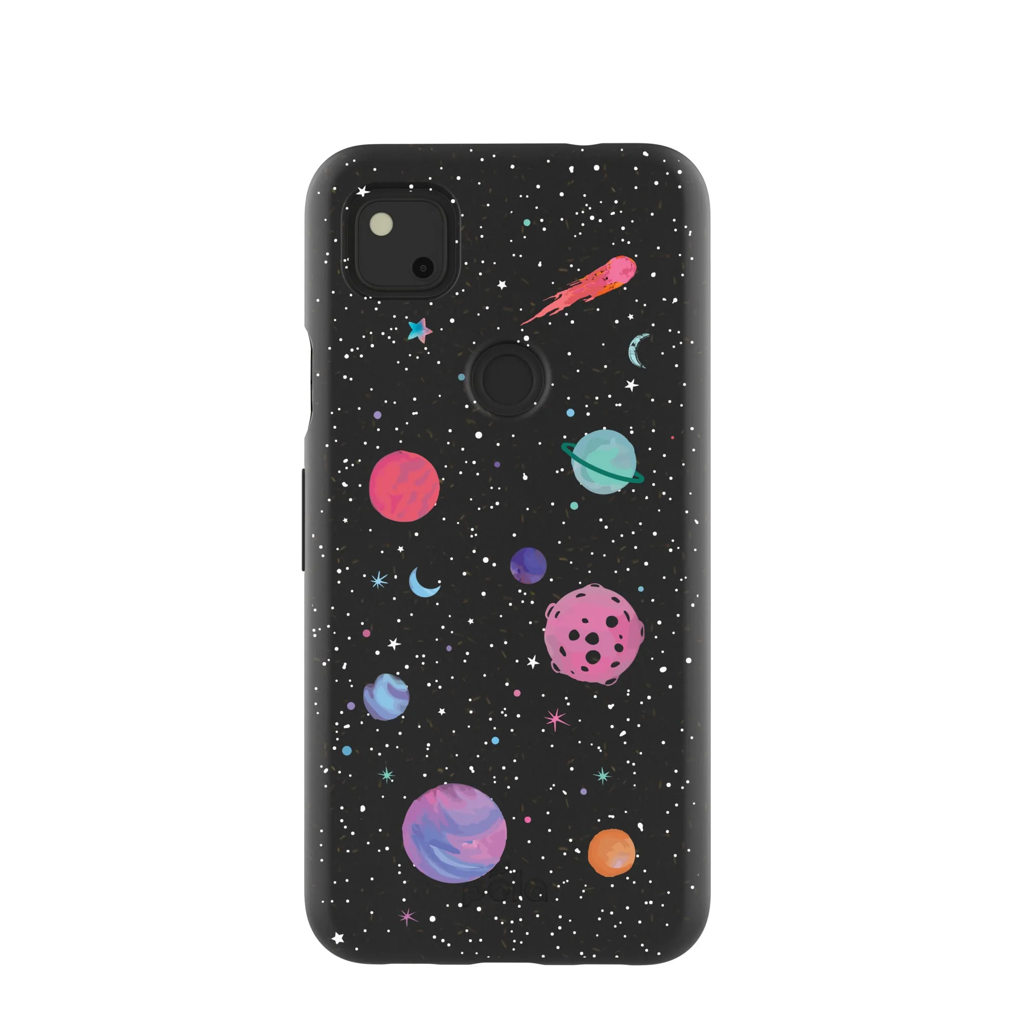 Black Cosmos Google Pixel 4a Case