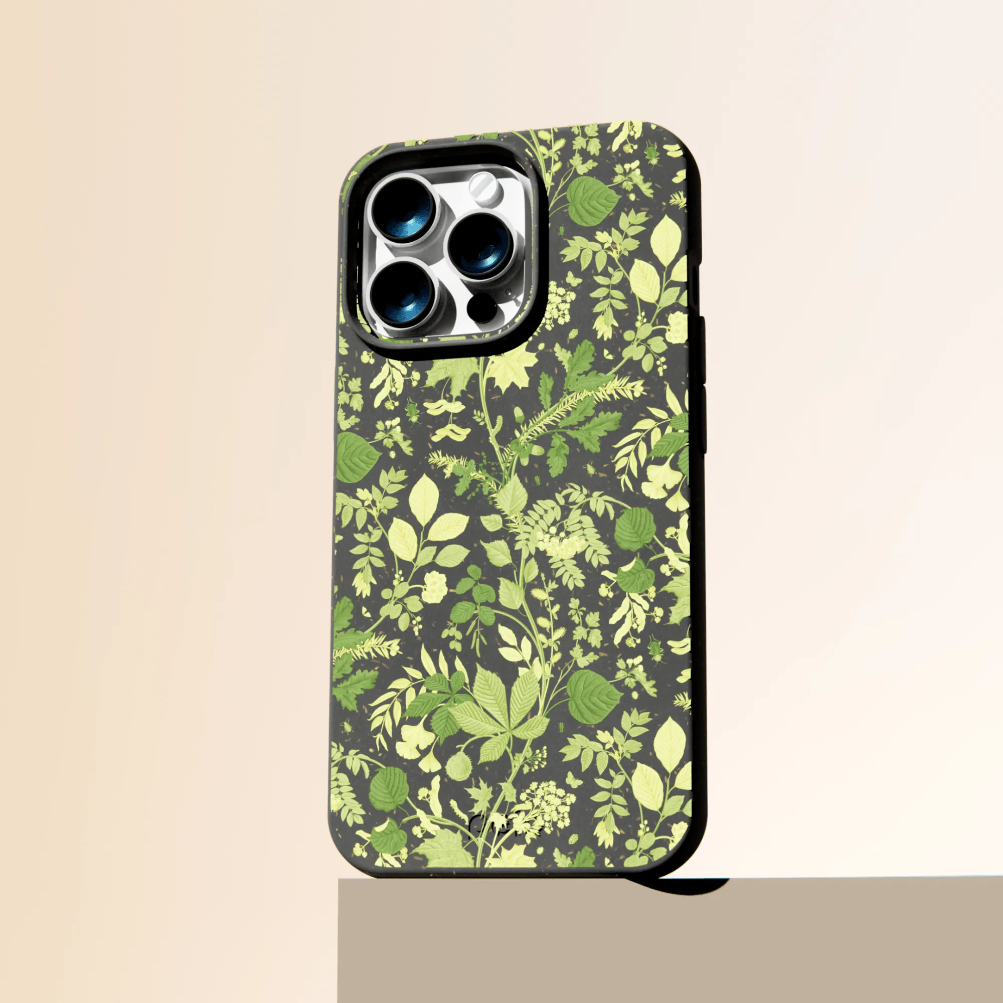 Black Evergreen iPhone XR Case