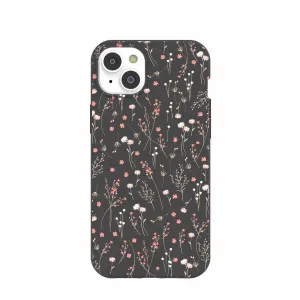 Black Night Garden iPhone 14 Plus Case with MagSafe Module