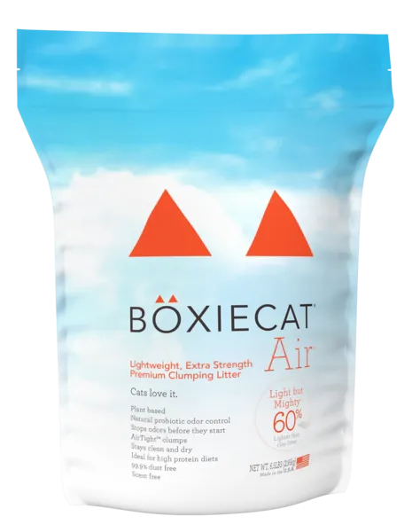 Boxiecat Air™ Lightweight - Extra Strength - Premium Clumping Cat Litter