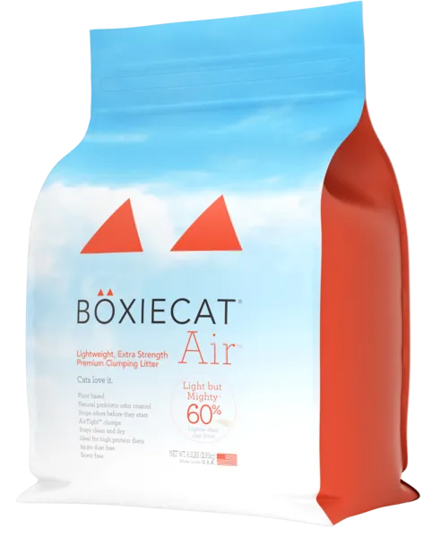 Boxiecat Air™ Lightweight - Extra Strength - Premium Clumping Cat Litter