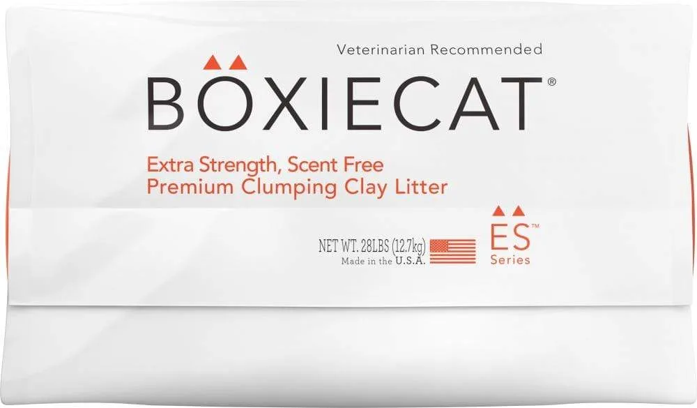 Boxiecat Extra Strength Scentfree Premium Clumping Clay Litter