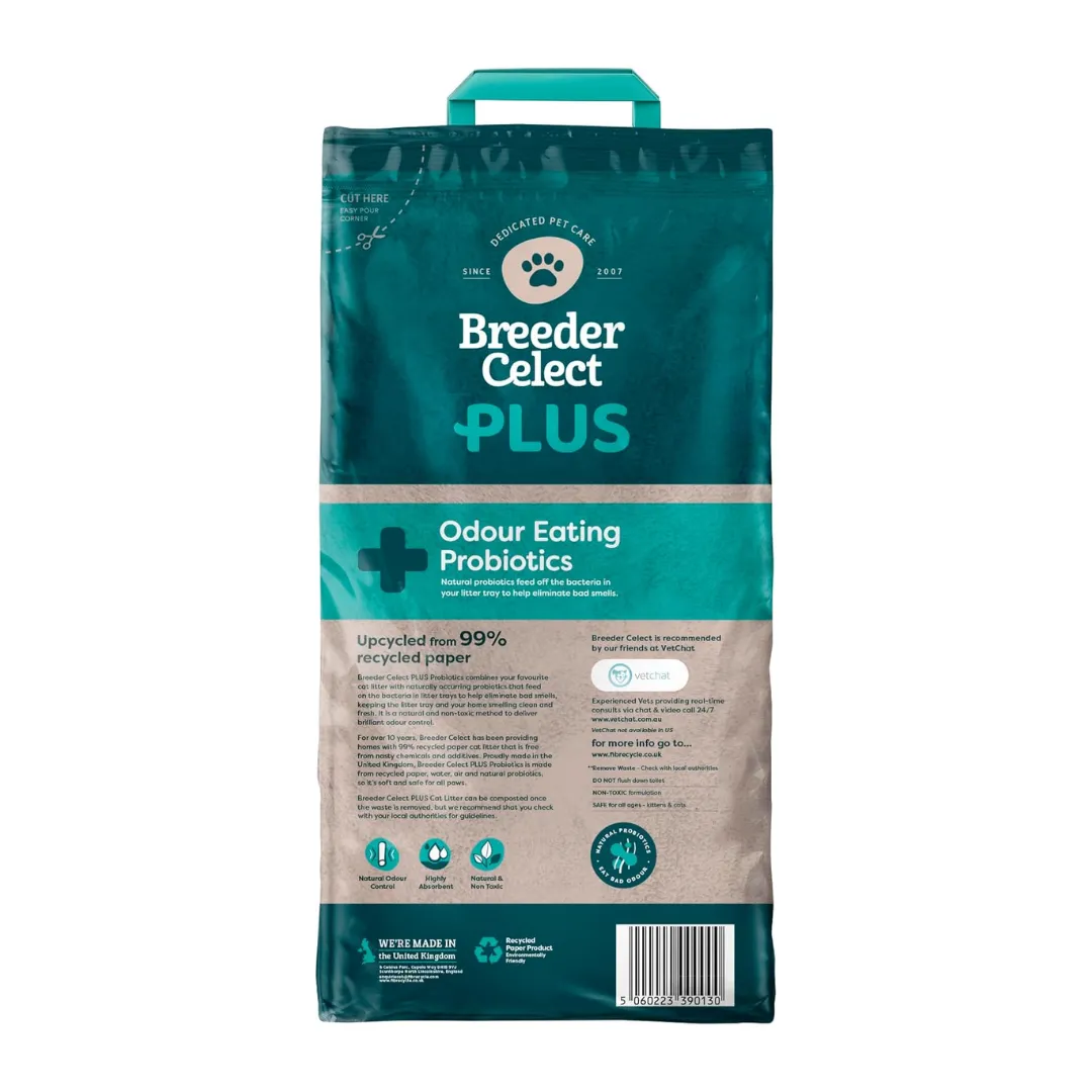 Breeder Celect Plus Probiotic Cat Litter