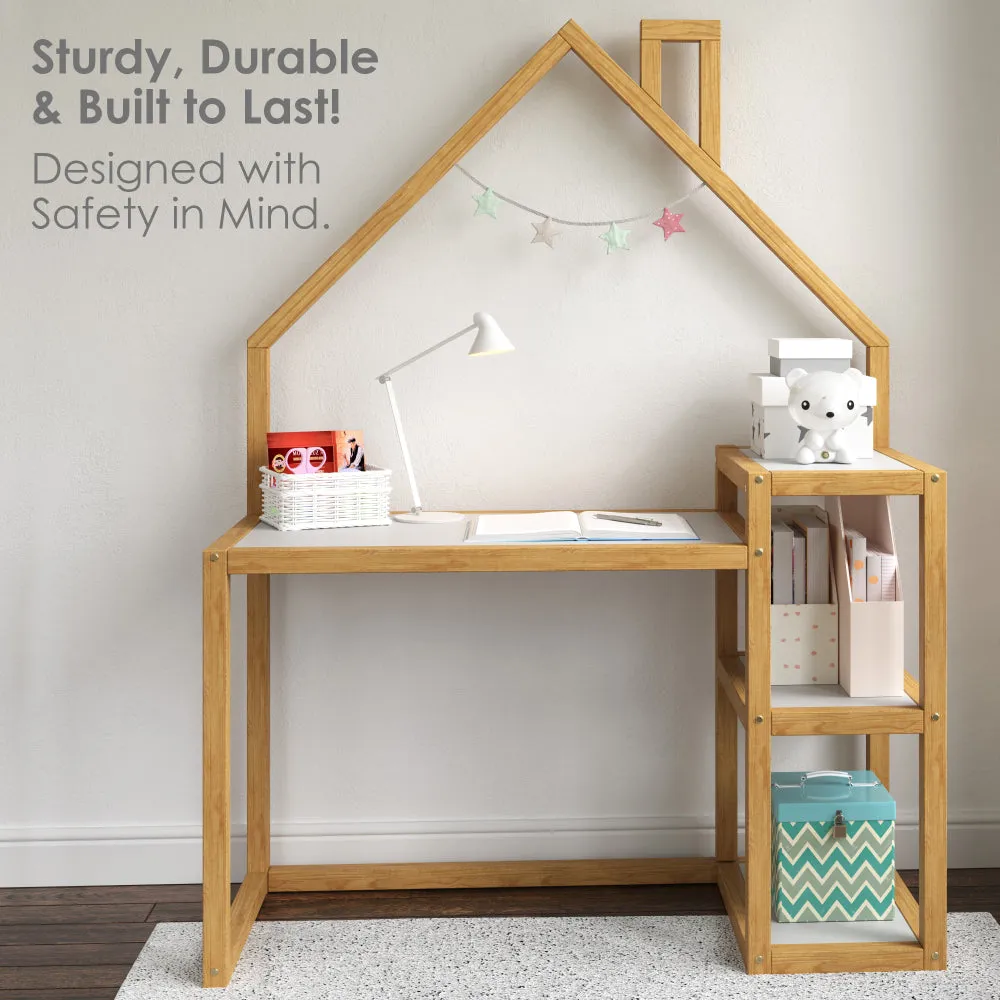 Casita Kids Montessori inspired Wood Desk