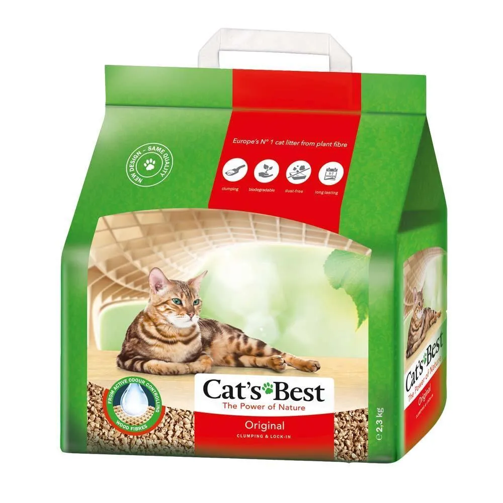 Cats Best Original Clumping Cat Litter 2.1kg/5L