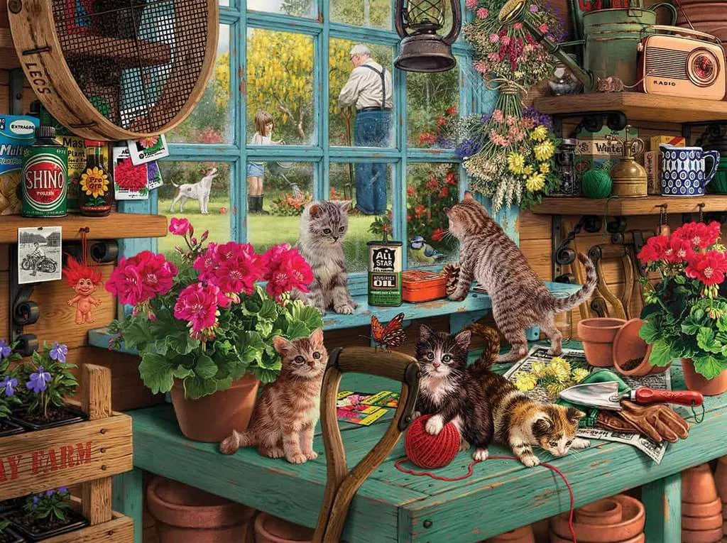 Curious Kittens Jigsaw Puzzle - 1000 Piece