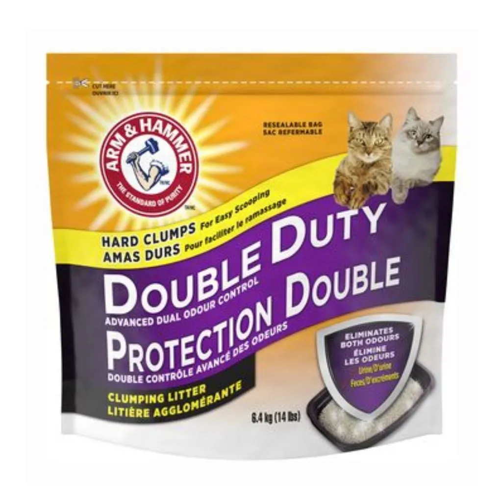 Double Duty Clumping Litter