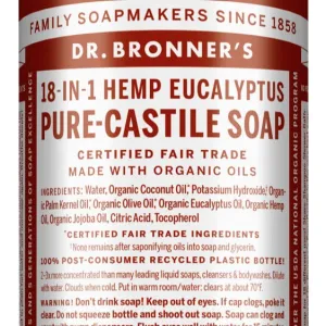 Dr. Bronner's Eucalyptus Castile Soap 473ml