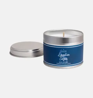 Egyptian Cotton Small Tin Candle