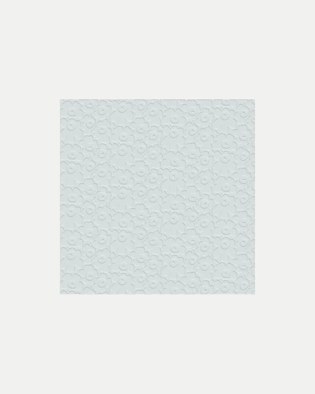 embossed unikko lunch paper napkins - light blue