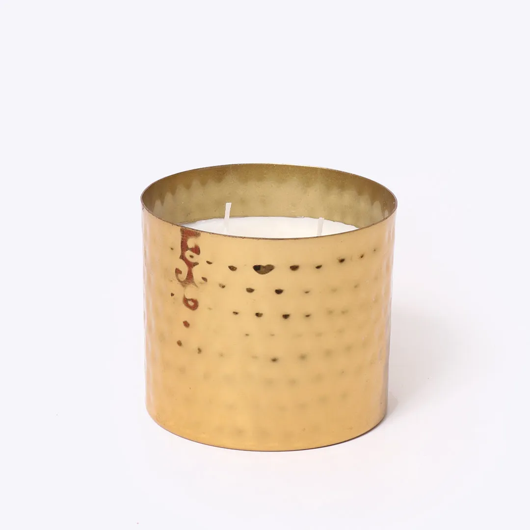 Gold 2-Wick Scented Candle