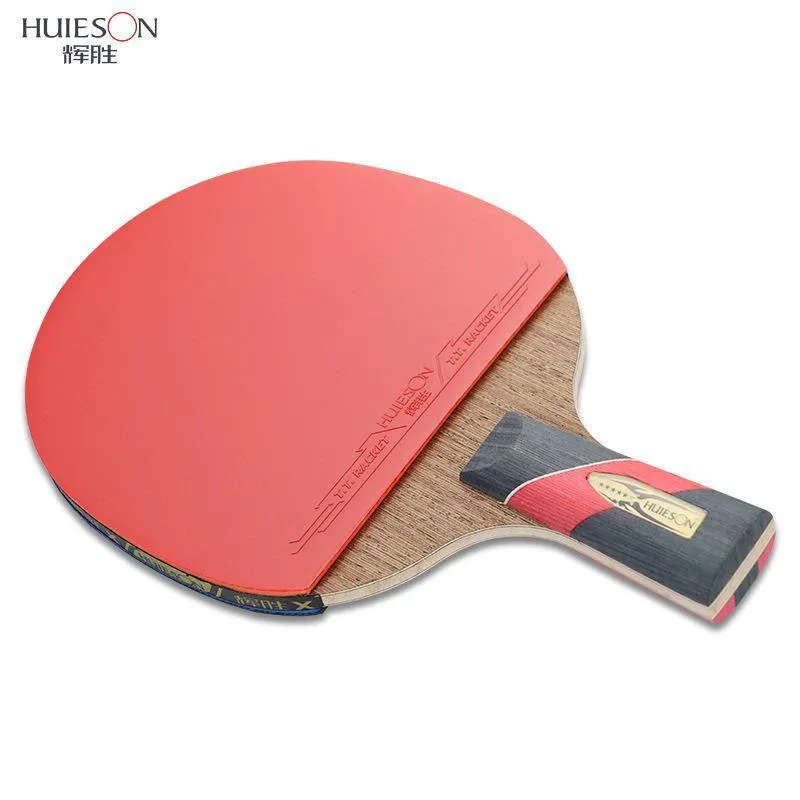 Huieson 6 Star Carbon Fibre Table Tennis Bat   Case