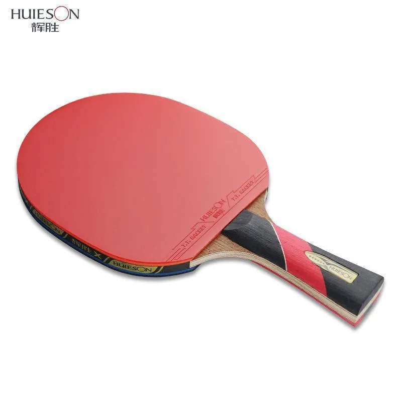 Huieson 6 Star Carbon Fibre Table Tennis Bat   Case