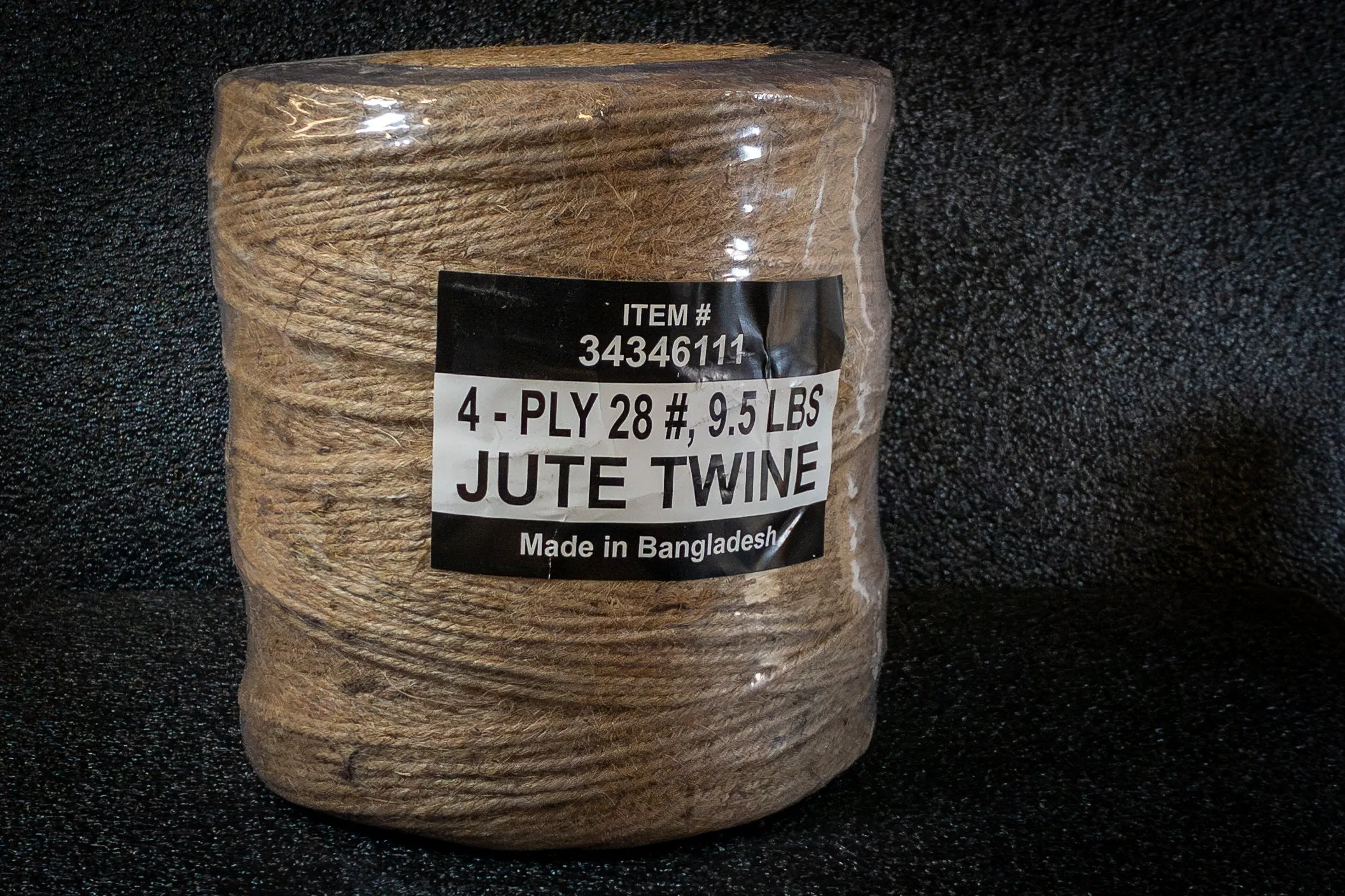 Jute Twine | Extra Large Bulk Roll | Natural Fiber | Eco-Friendly Packaging