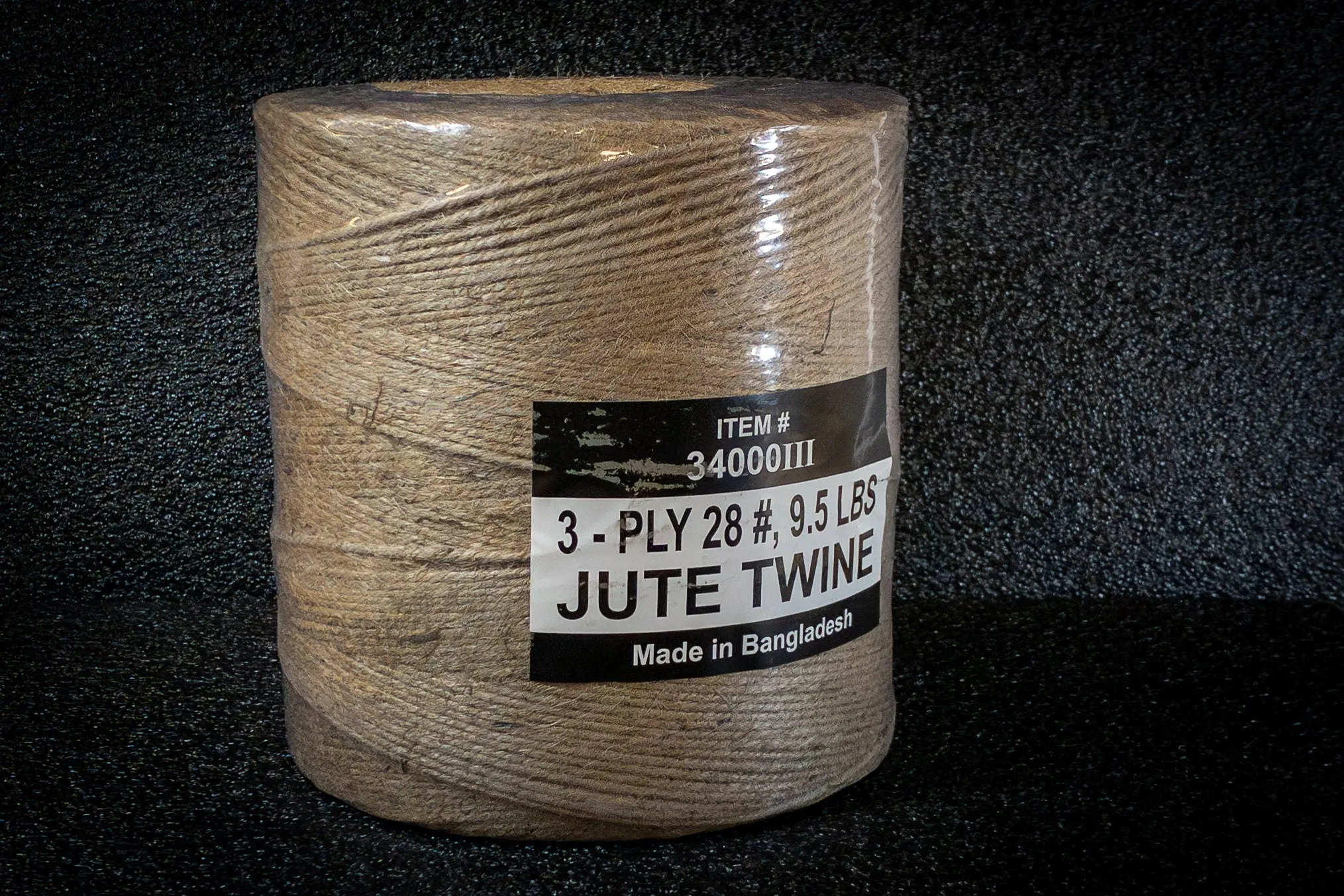 Jute Twine | Extra Large Bulk Roll | Natural Fiber | Eco-Friendly Packaging