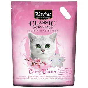 Kit Cat Classic Crystal Cherry Blossom Silica Cat Litter 5L