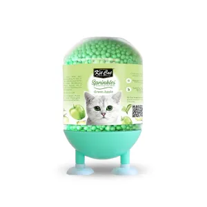 KitCat Cat Sprinkles Deodorising Litter Beads Green Apple 240g