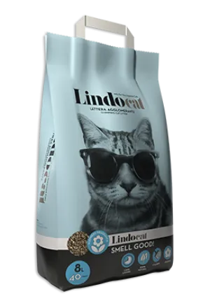 Lindocat Smell Good Clumping Clay Cat Litter 8L