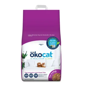 Low Tracking Less Mess Clumping Wood Cat Litter 9.8 kg.