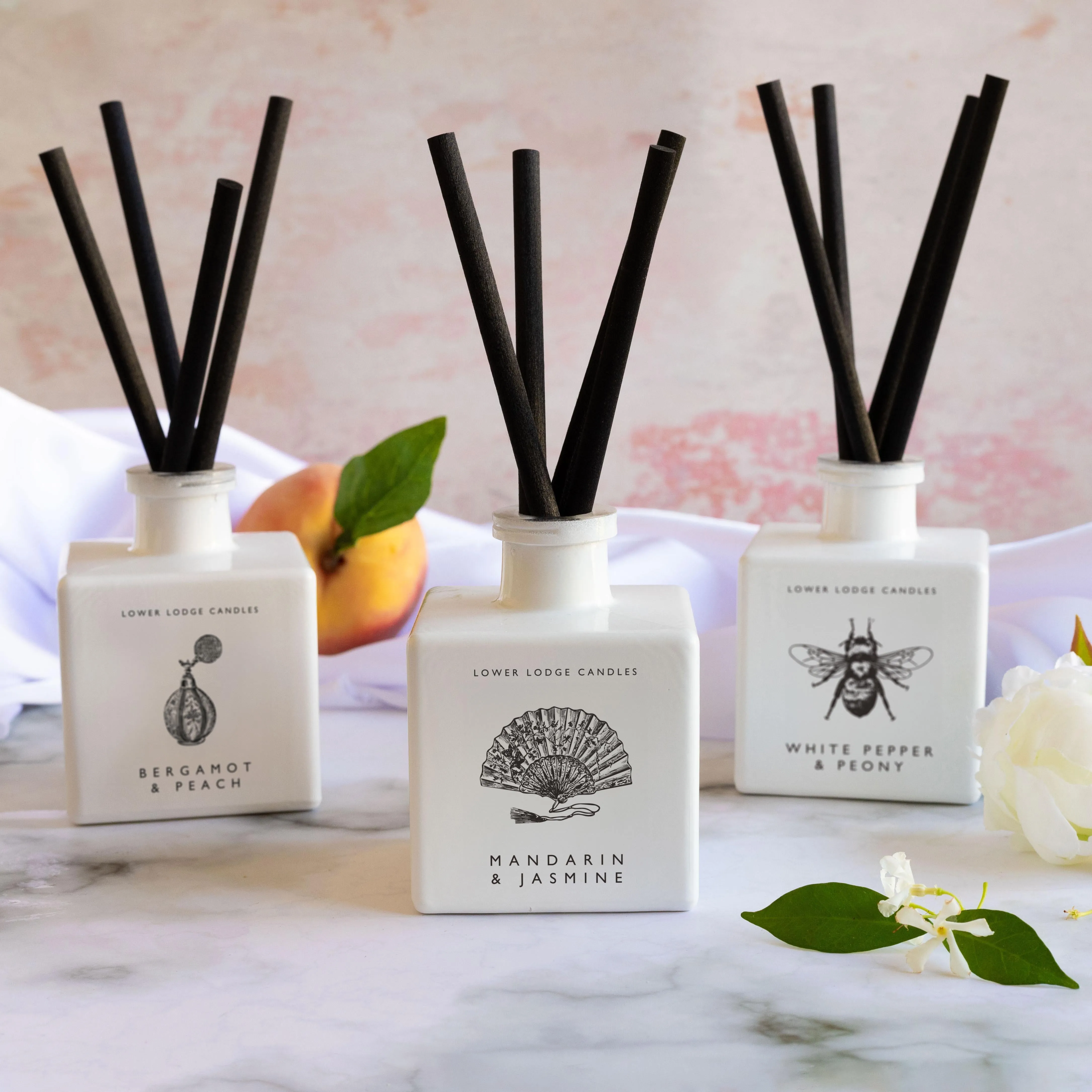 Mandarin and Jasmine Scented Reed Diffuser