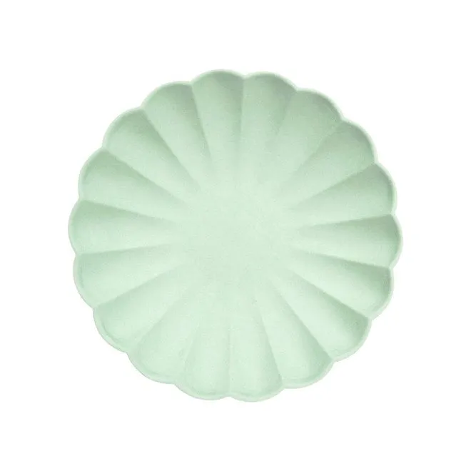 Mint Sorbet Small Eco Plates - Pack of 8