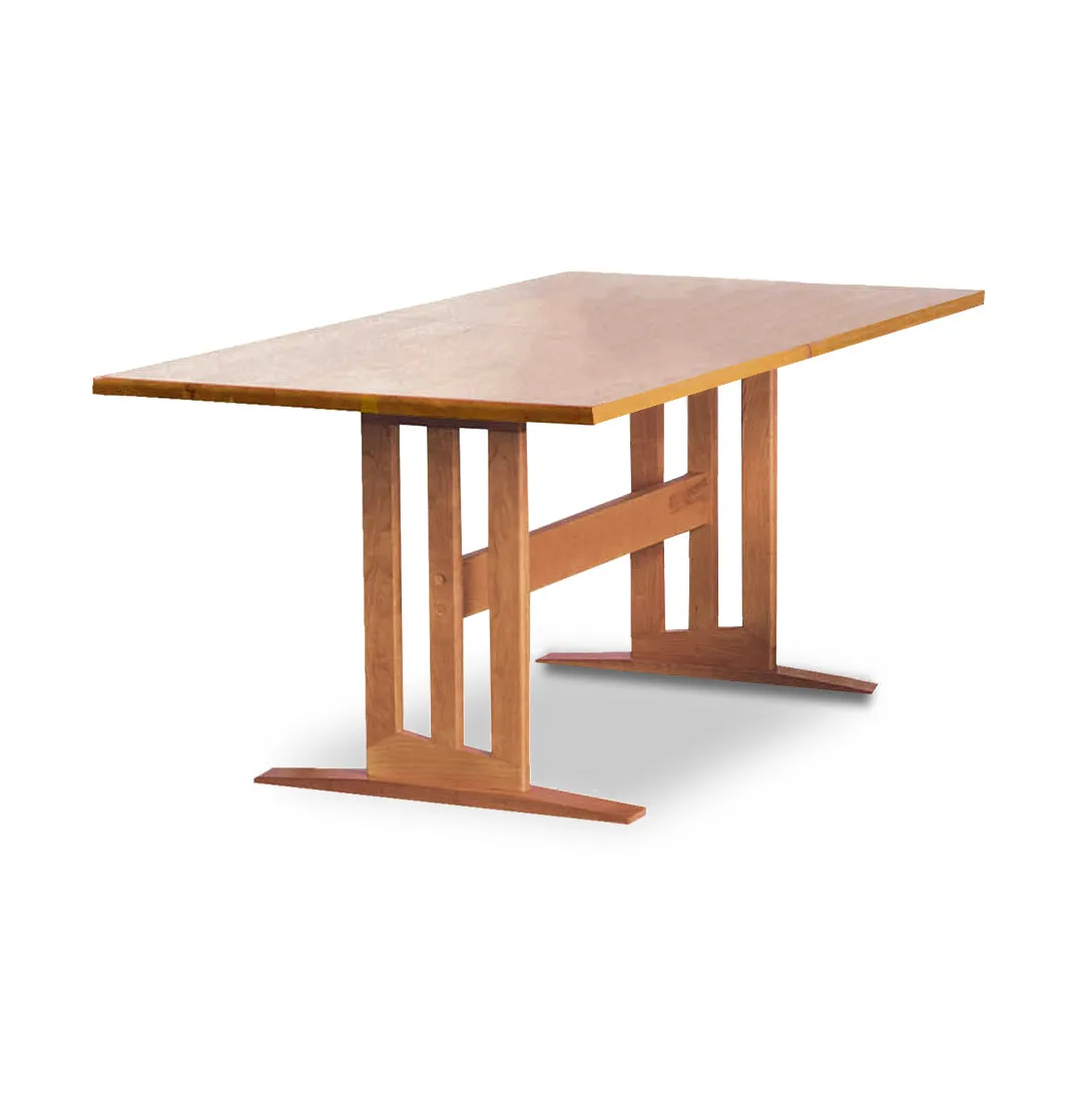 Modern Contemporary Trestle Extension Table