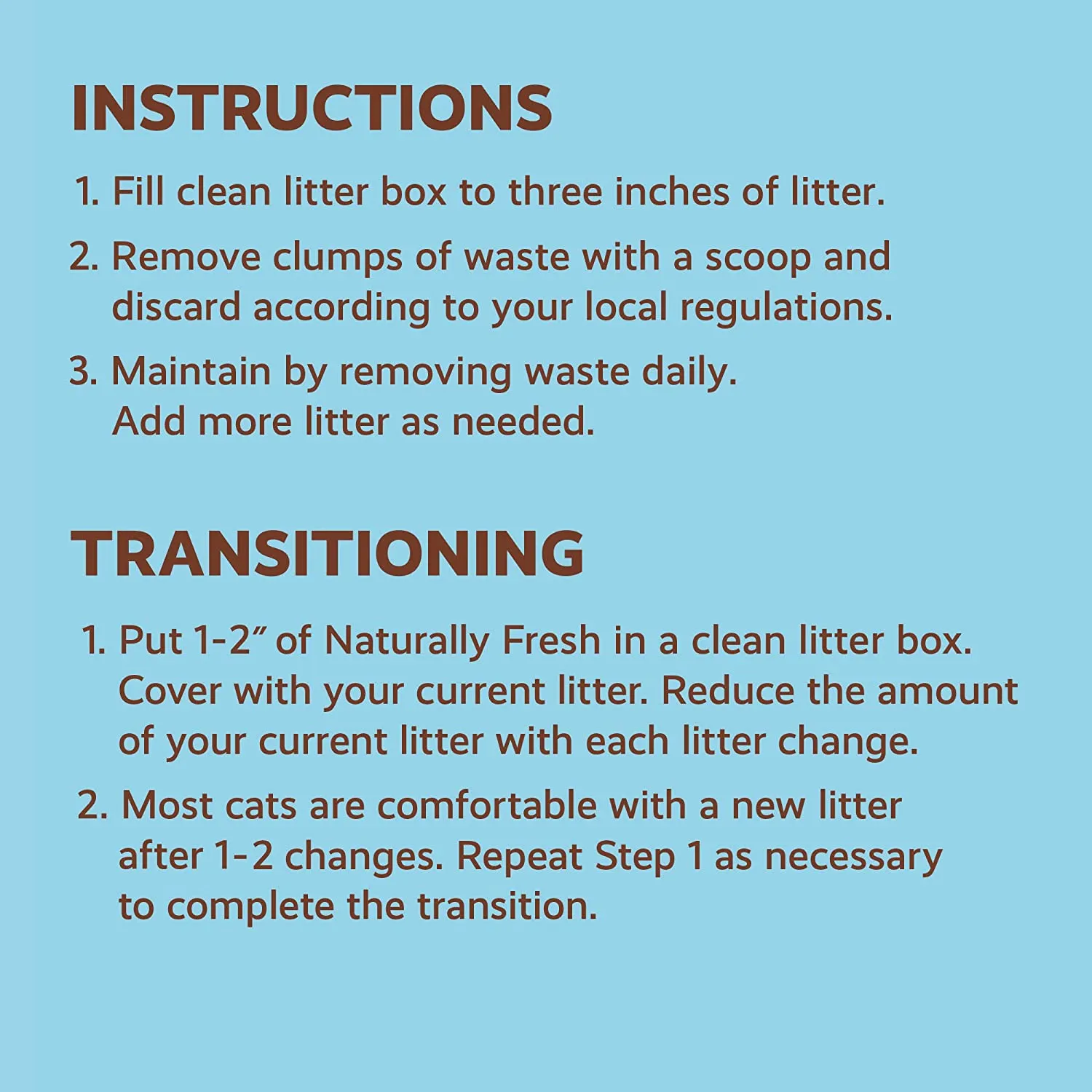 Naturally Fresh Quick Clumping Cat Litter