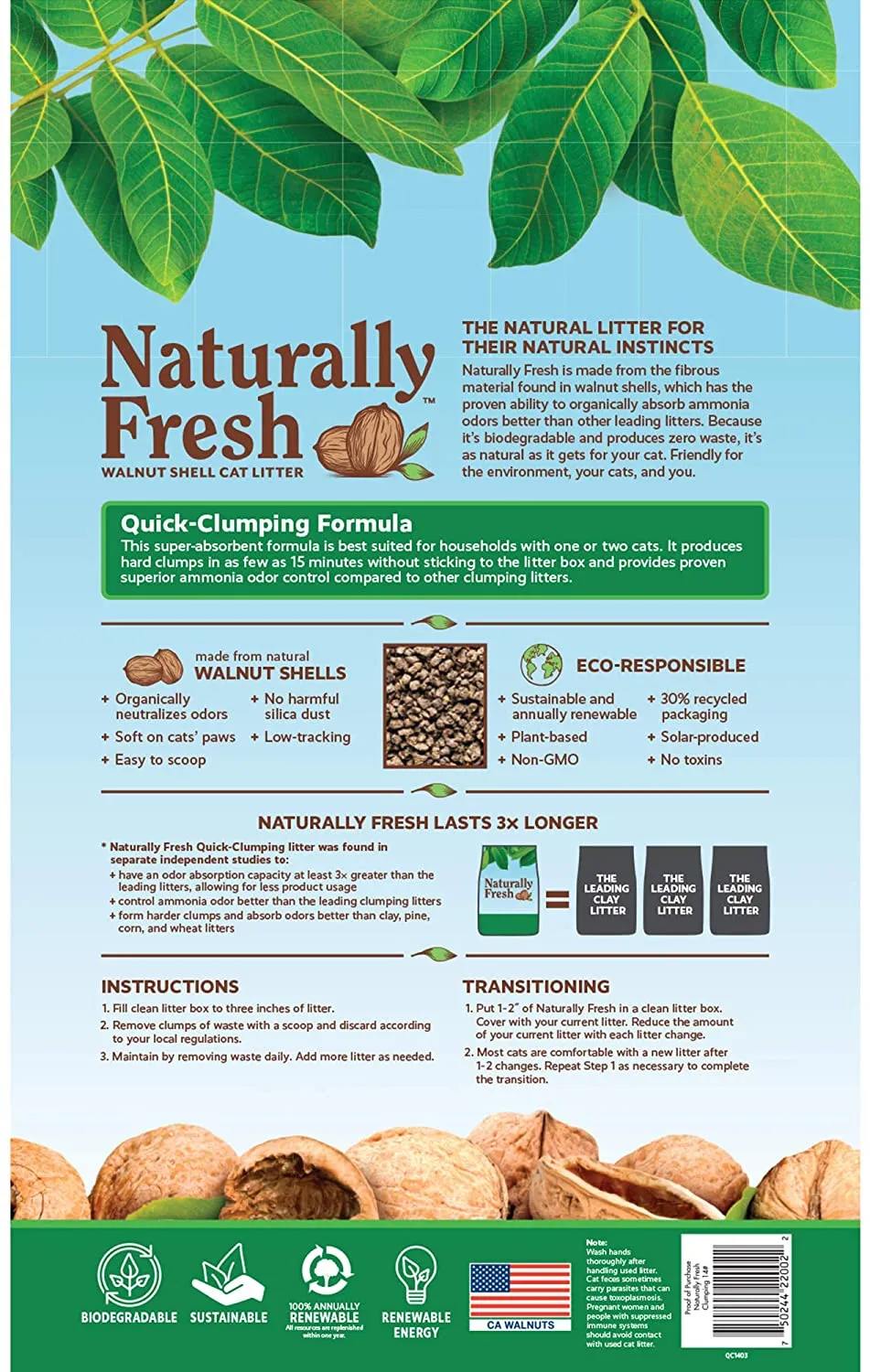 Naturally Fresh Quick Clumping Cat Litter