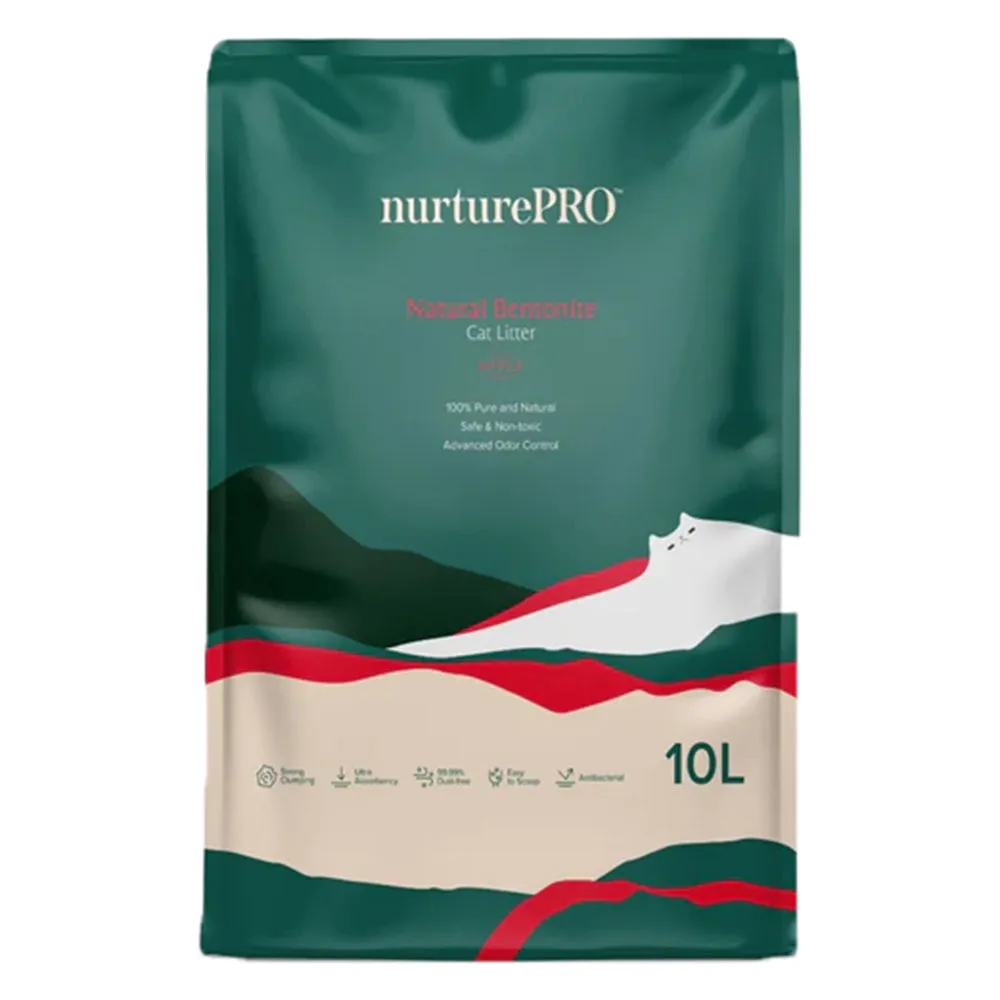 Nurture Pro Bentonite Cat Litter Apple 10L