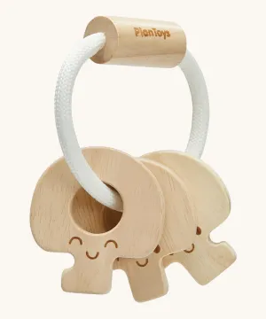 PlanToys Natural Baby Key Rattle