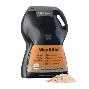 Rufus & Coco Wee Kitty Clumping Natural Corn Litter