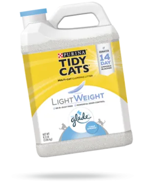 Tidy Cats Lightweight with Glade Clear Springs Cat Litter