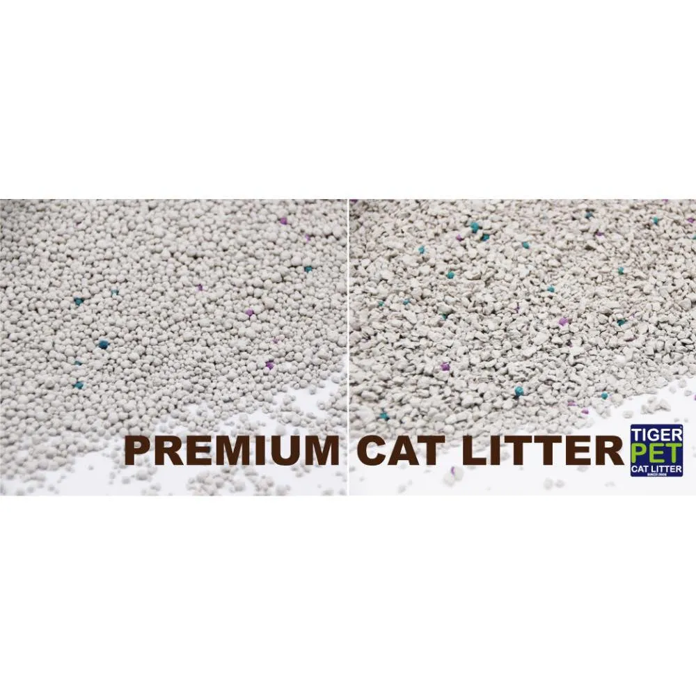 Tiger Pet Lemon Fresh Clumping Cat Litter 10L