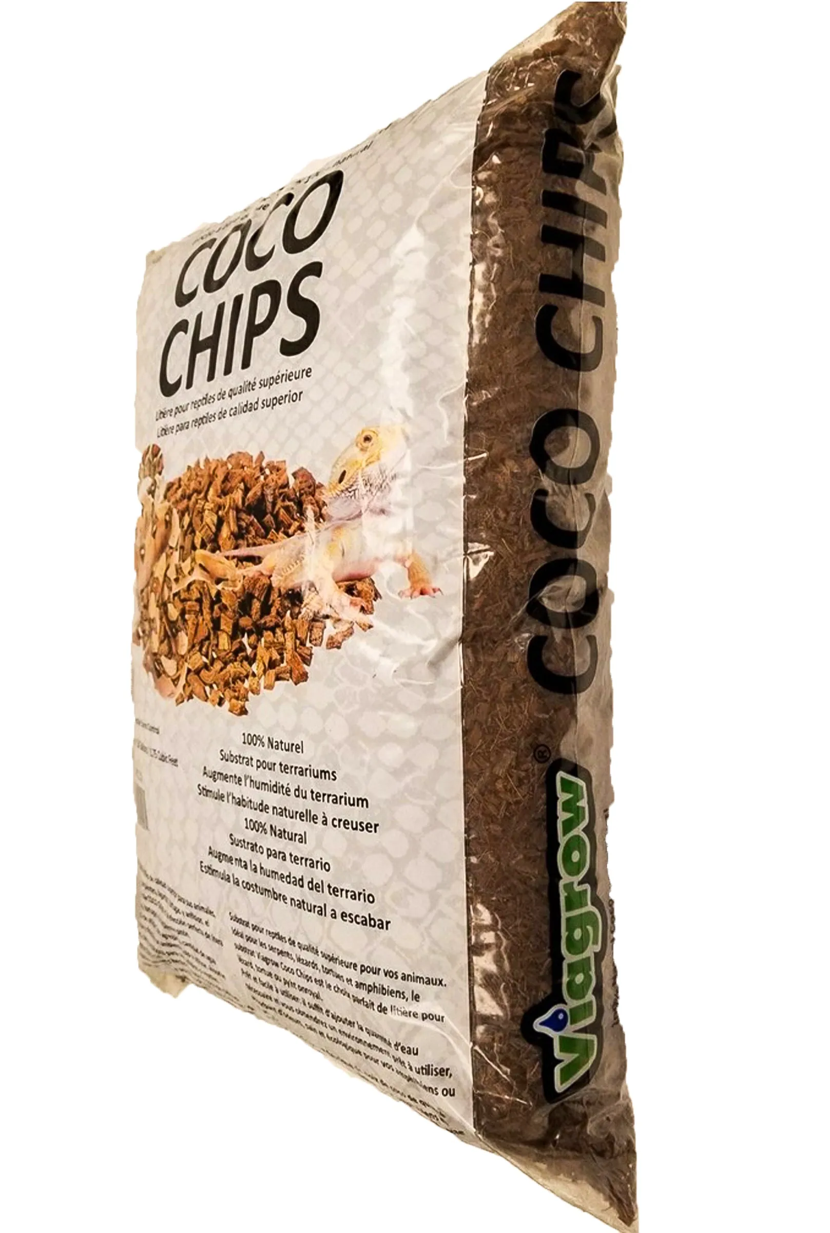 Viagrow 1CU. FT (50L) Coco Chip Premium Reptile Substrate