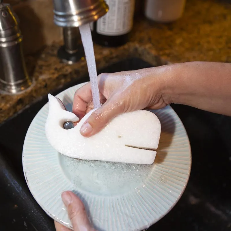 Whale Scrub Sponge