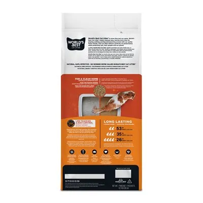 World's Best Cat Litter Low Tracking & Dust Control