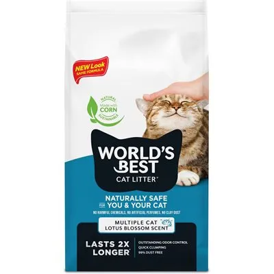 World's Best Cat Litter Multiple Cat Formula (Lotus Blossom)