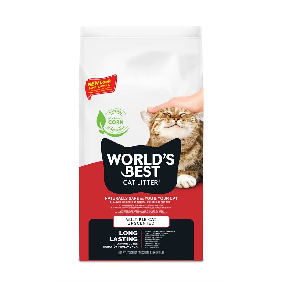 World's Best Cat Litter Multiple Cat Formula (Unscented)