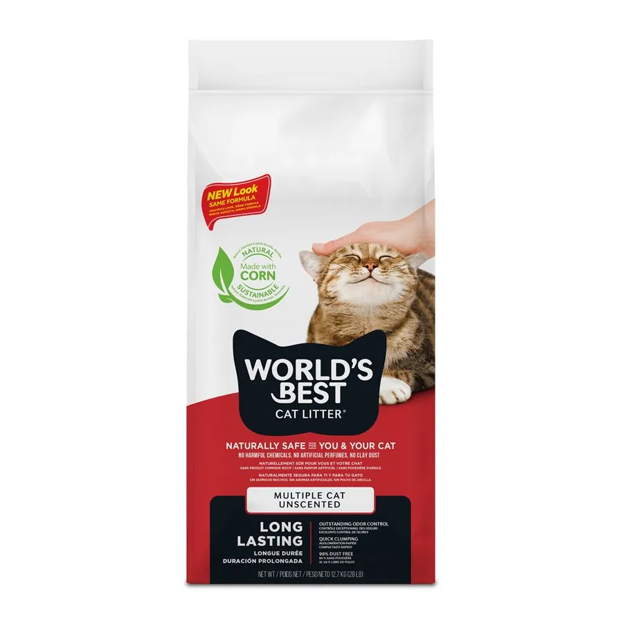 World's Best Cat Litter Multiple Cat Formula (Unscented)