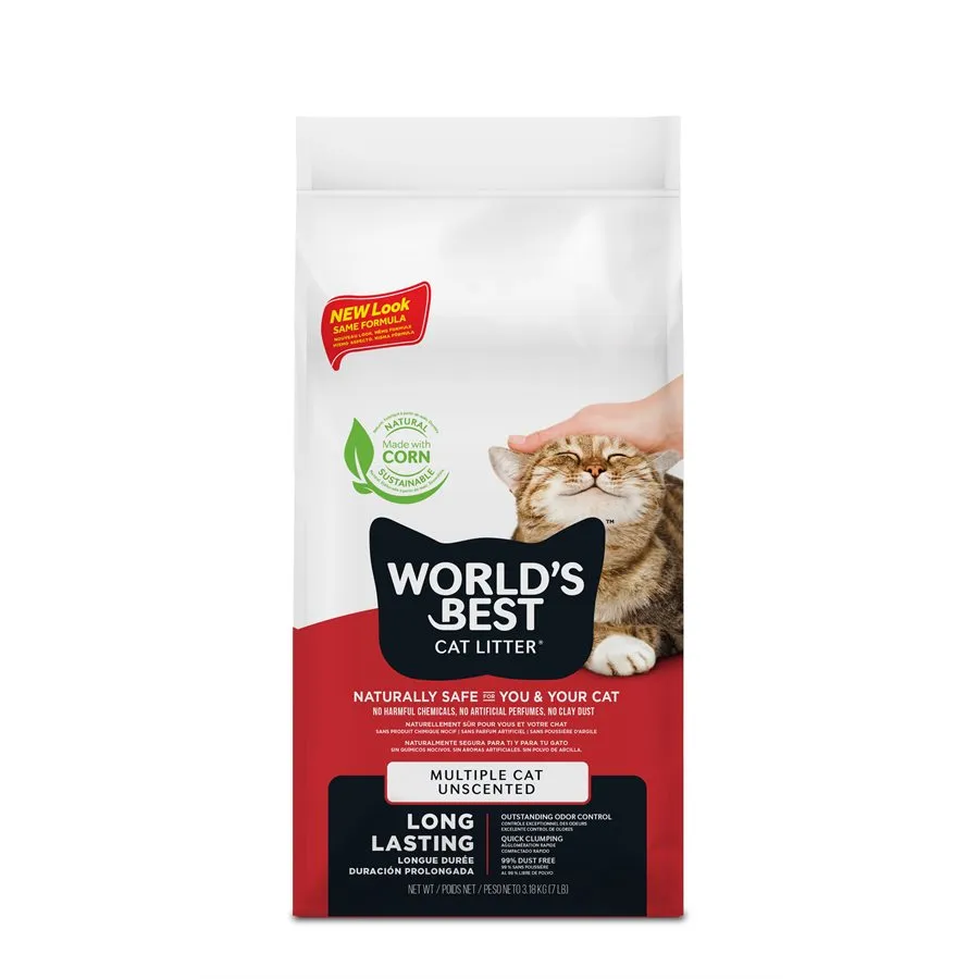 World's Best Cat Litter Multiple Cat Formula (Unscented)